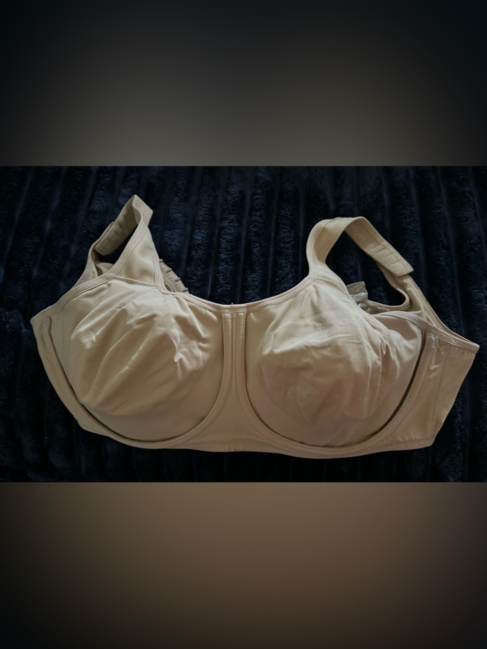Sports Bra Wacoal Beige Full-Coverage Wire Comfort Bra Model 855170